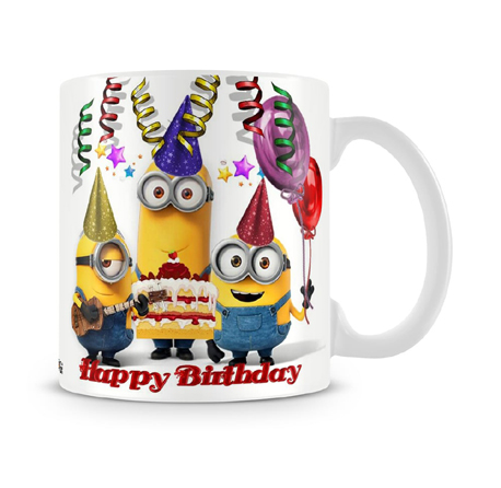 Birthday Minions Mug
