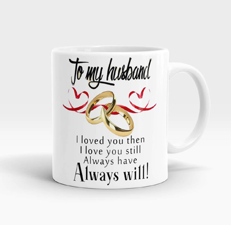 Husband Ring Mug
