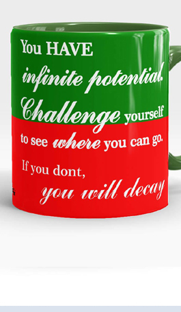 Challenge Yourself Mug
